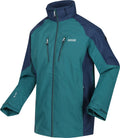 Regatta Calderdale IV outdoorjack heren turquoise/marineblauw maat L