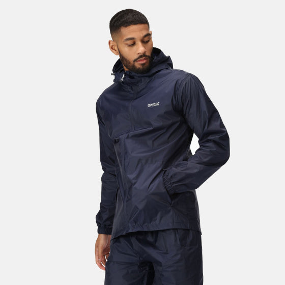 Regatta Jacket III waterdichte outdoorjas donkerblauw maat L