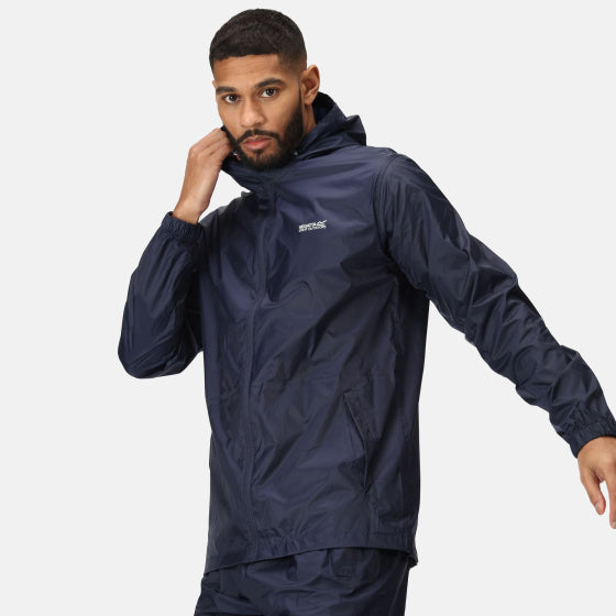 Regatta Jacket III waterdichte outdoorjas donkerblauw maat L