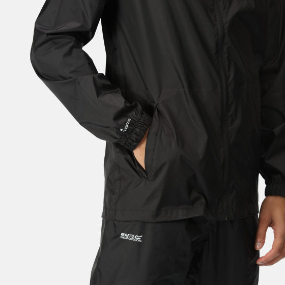 Regatta Jacket III waterdichte outdoorjas zwart maat L
