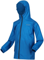 Regatta Pack It III regenjas jongens blauw maat 7-8 jaar
