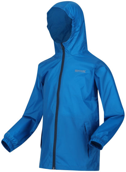 Regatta Pack It III regenjas jongens blauw maat 11-12 jaar