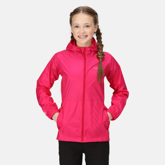 Regatta Pack It III regenjas meisjes roze maat 13 jaar