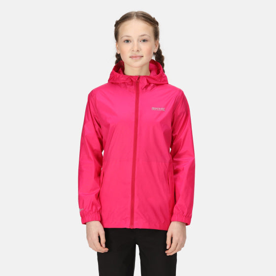 Regatta Pack It III regenjas meisjes roze maat 11-12 jaar