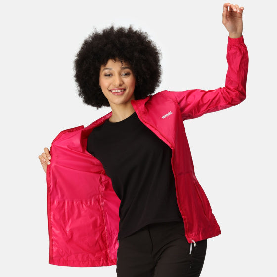 Regatta Pack it III shell jas dames roze maat XXL
