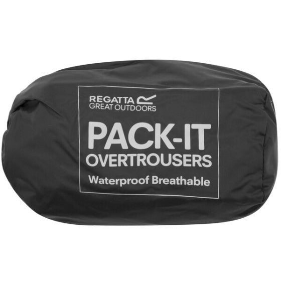 Regatta Pack It O regenbroek dames zwart maat M