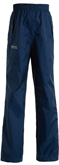 Regatta Regenbroek Pack It junior donkerblauw maat 15-16 jaar