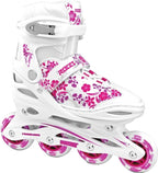 Roces – compy 8.0 – inline skates – meisjes – verstelbaar comfort fit – maat 26-29