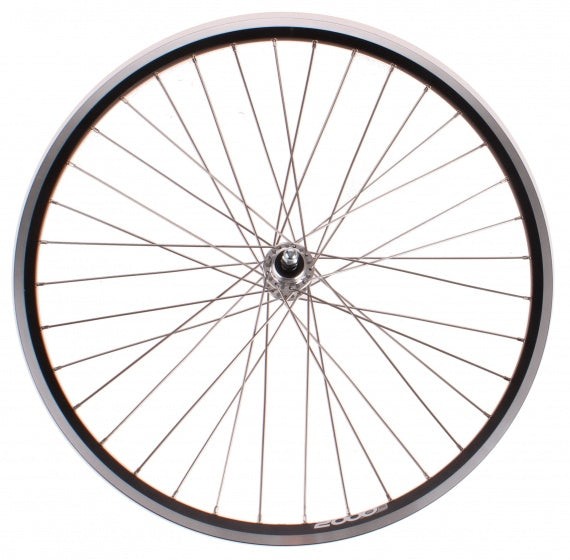 voorwiel 28 inch ZAC2000 aluminium zwart