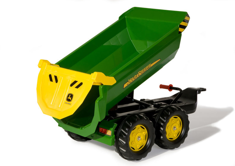 Rolly toys 122165 rollyhalfpipe trailer john deere