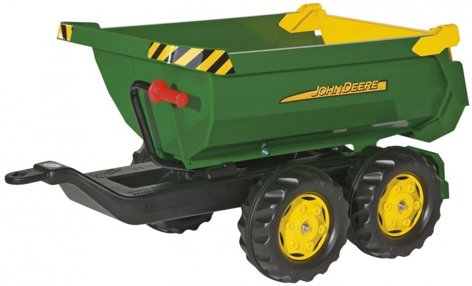 Rolly toys 122165 rollyhalfpipe trailer john deere