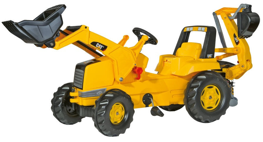 Rolly Toys Rolly Toys 813001 RollyJunior CAT Tractor met Lader en Graafarm