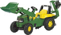 Rolly toys Traptractor RollyJunior John Deere groen geel