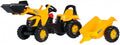 Rolly toys Traptractor RollyKid JCB junior geel zwart