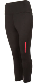 Rucanor Danila capri hardloopbroek dames zwart maat S