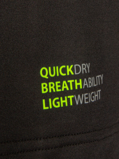 Rucanor Doug II sportshirt heren zwart maat L