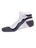 Rucanor Hardloopsokken kort 2-pack wit grijs maat 35-38