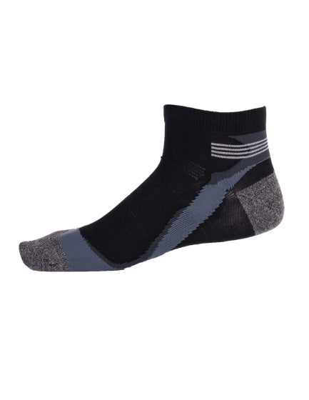 Rucanor Hardloopsokken kort 2-pack zwart maat 43-46