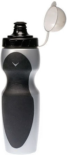 Simson Bidon Grip incl.stofkap 750ml zwart-grijs op kaart