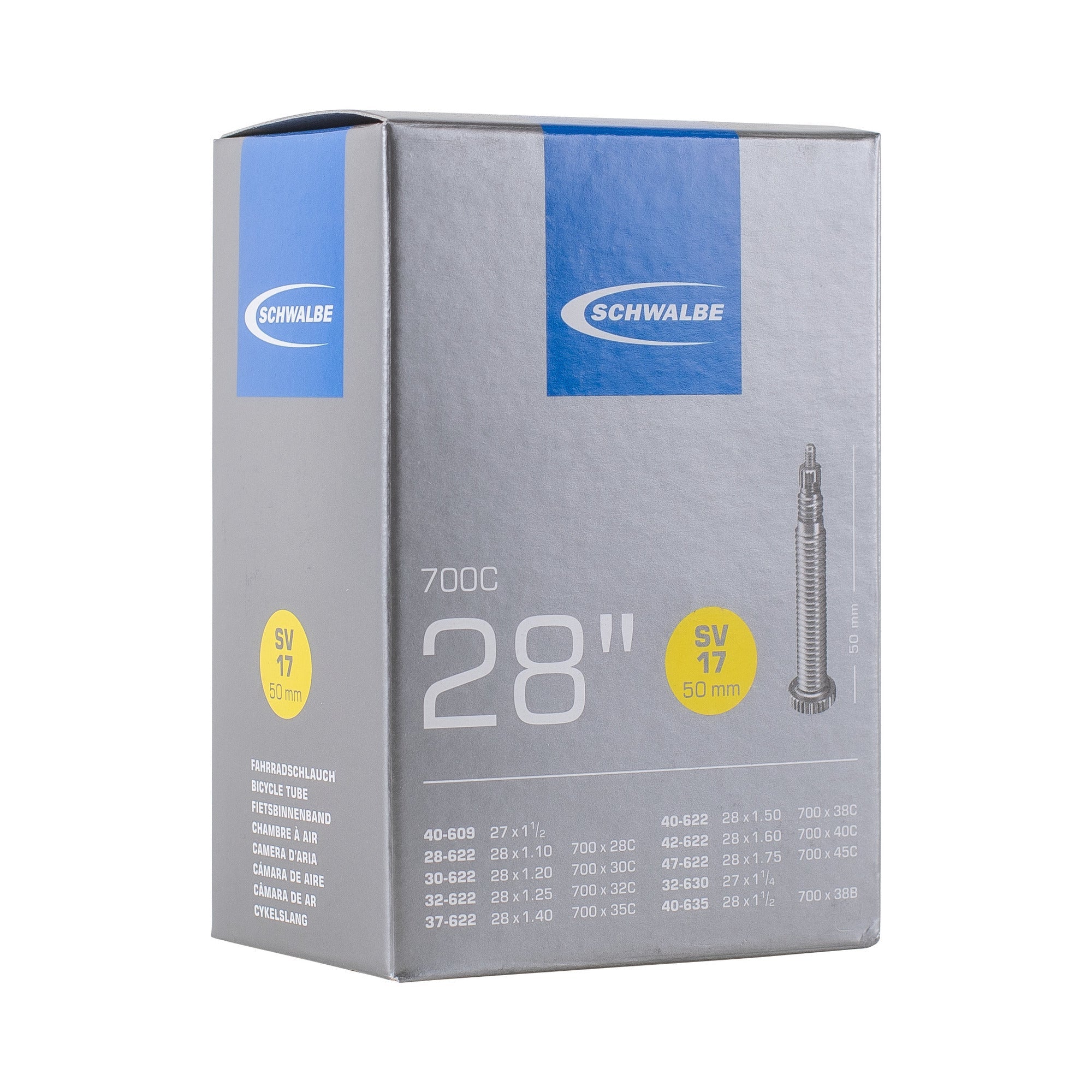 Schwalbe Benelux B.V. Schwalbe bib. sv17 - 28/47-622/635 ib 50 mm - 10400093