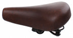 Selle comfort zadel city foam bruin. vacuum gesealed, inclusief strop
