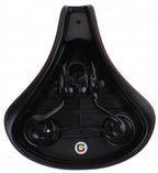 Selle comfort zadel city foam bruin. vacuum gesealed, inclusief strop