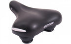 Selle comfort zadel ride. zwart met witte bumpers