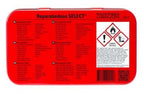 reparatiedoos Select 12,5 cm aluminium rood wit 23-delig