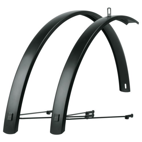 Sks spatbordset 28 (622) edge al 56mm aluminium mat-zwart