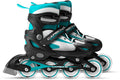 Skids control - Carbone inline skates semi-softboot verstelbaar zwart maat 34-37