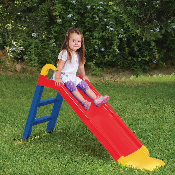 Stealth starplay glijbaan 141 x 63 x 78,5 cm rood blauw geel