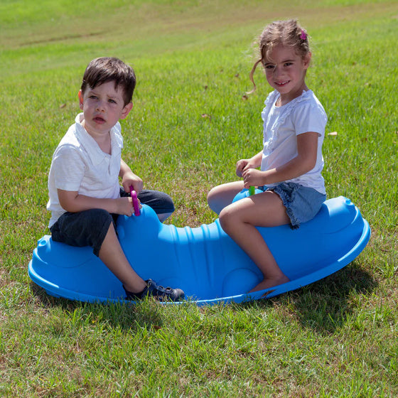 Starplay Hippo Schommelwip voor 1 tot 3 Kinderen 103 cm Blauw