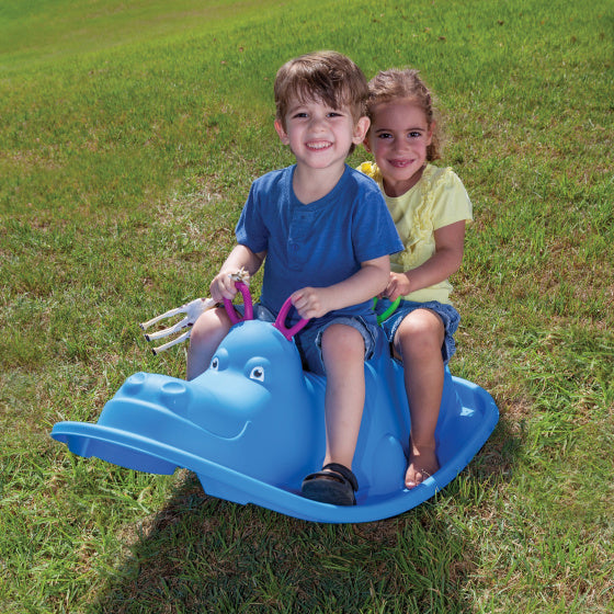 Starplay Hippo Schommelwip voor 1 tot 3 Kinderen 103 cm Roze