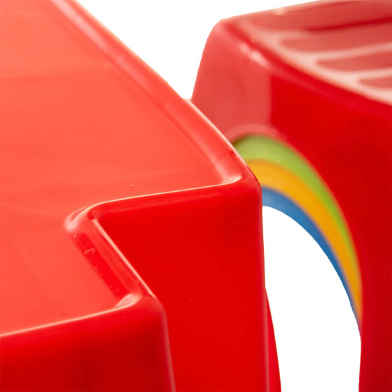 Starplay Speeltafel en Stoelen Set Junior Rood 5-delig