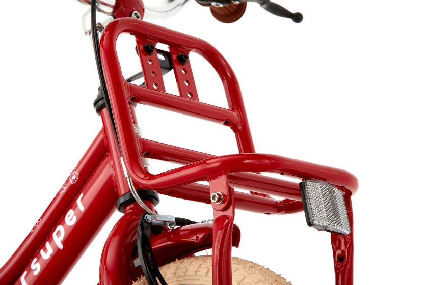 Supersuper Meisjesfiets cooper 14 rood