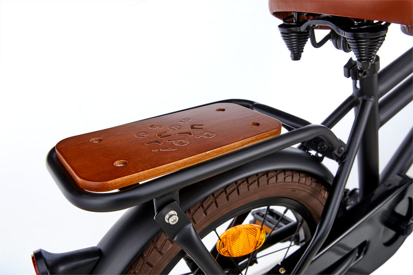 Supersuper Jongensfiets cooper bamboo jongens 16 staal zwart