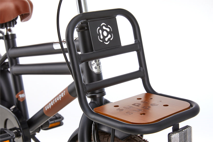 Supersuper Jongensfiets cooper bamboo jongens 16 staal zwart