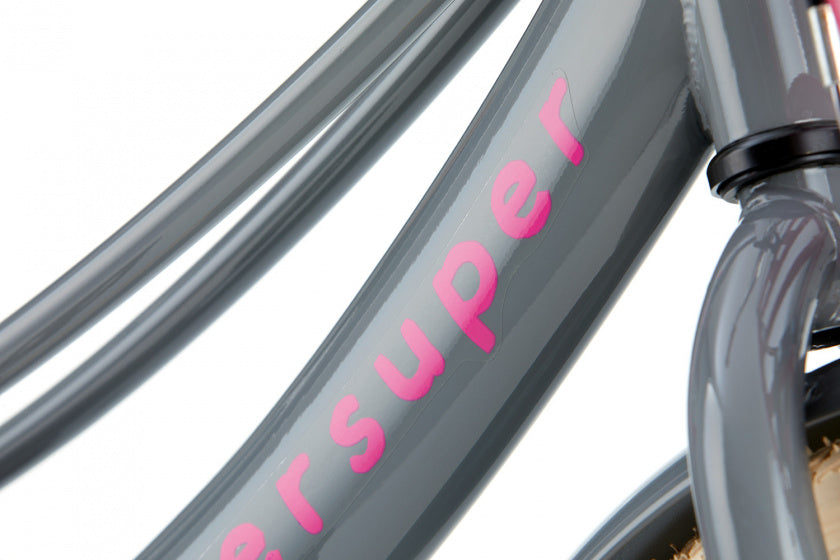 Supersuper Meisjesfiets lola 20 staal roze