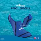 Swimtech Zwemsokken Heren Blauw maat 41-44
