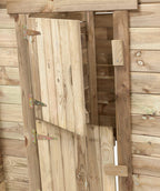 SwingKing Louise Houten Speelhuisje 120 x 120 x 160 cm Naturel
