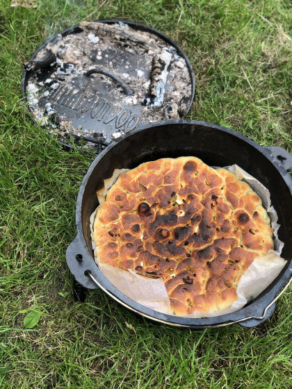 Valhal Dutch Oven Braadpan Gietijzer zonder pootjes 6,1 L