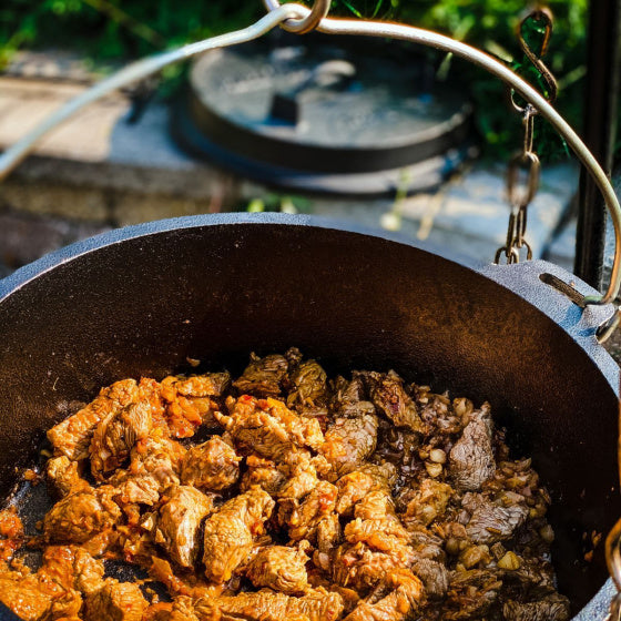 Valhal Dutch Oven Gietijzer met pootjes Outdoor 6,1 L