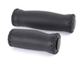 Velo handvatset 90/125mm leer zwart