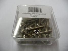 Bofix spatbordbout m5x25 rvs met borgmoer (50 stuks)