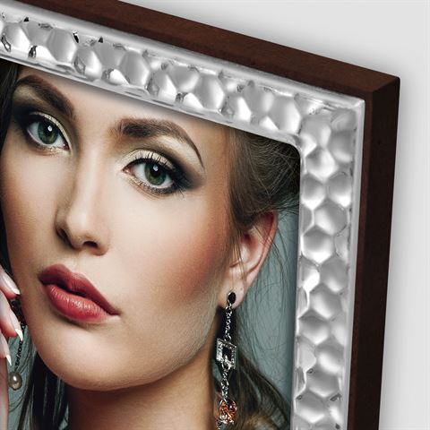 Zep fotolijst erice b15817 silver plated 7x10 cm