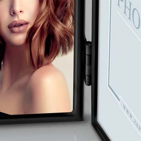 Zep fotolijst vk467bd silvia black 2q 2x10x15 cm