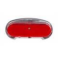 FALKX LED achterlicht. montage 50 80mm. incl batterijen (hangverpakking).