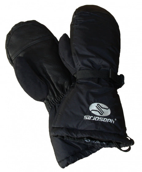 wanten Mitts 8000 polyester/polyurethaan zwart maat S