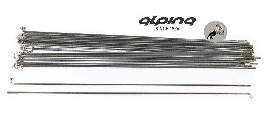 Alpina spaak 14x280 rvs per 1440 stuks zonder nippels
