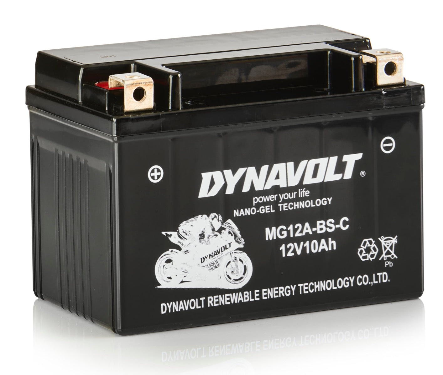 Dynavolt Accu MG12A-BS-C (YT12A-BS)